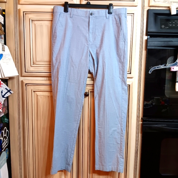 Izod Blue Straight Dress Pants -‎ 34x32 - Picture 1 of 5